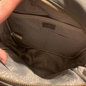 Grey kate spade nylon backpack